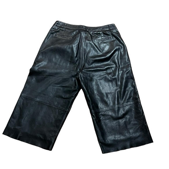 Scotch & Soda Maison Scotch Good for a Ride 100% Leather Biker Pants Size 6 US - Picture 2 of 10